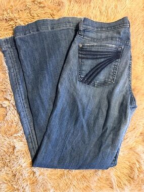 7 For All Mankind Dark Blue Denim Jeans